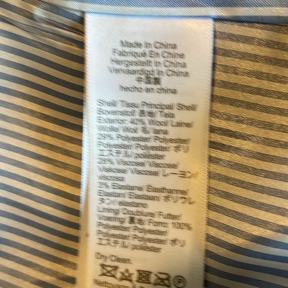 J Crew outlet Navy Blazer - Picture 5 of 6
